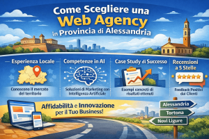 Scopri di più sull'articolo Come scegliere una web agency ad Alessandria: guida 2026 per PMI e professionisti